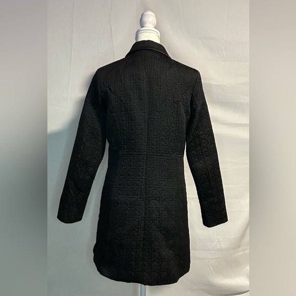 Black pea coat jacket - Picture 2 of 6